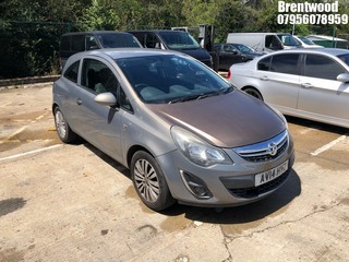 Location: Brentwood - 2014 VAUXHALL CORSA ENERGY AC 3 Door Hatchback REG: AV14HVZ, Keys: No, MOT Expiry date: 06/05/2027, 1229 Petrol, 5 Speed Manual Petrol, Former Keepers: 2