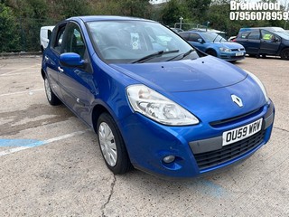 Location: Brentwood - 2009 RENAULT CLIO EXPRESSION VVT AUTO 5 Door Hatchback REG: OU59WRW, Keys: No, MOT Expiry date: 02/08/2025, 1598 Petrol, 4 Speed Auto Petrol, Former Keepers: 4