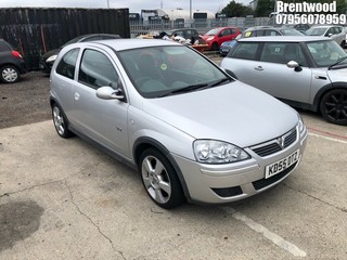 Location: Brentwood - 2005 VAUXHALL CORSA SRI 16V TWINPORT 3 Door Hatchback REG: KD55DTZ, Keys: No, MOT Expiry date: 05/02/2027, 1364 Petrol, 5 Speed Manual Petrol, Former Keepers: 4