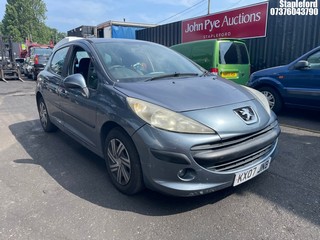 Location: Stapleford - 2007 PEUGEOT 207 S 5 Door Hatchback REG: KX07JNB, Keys: Yes, MOT Expiry date: 09/06/2026, 1360 Petrol, 5 Speed Manual Petrol, Former Keepers: 7