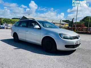 Location: Plymouth - 2010 VOLKSWAGEN GOLF S TDI 90 Estate REG: CA10WFU, Keys: No, MOT Expiry date: 15/12/2025, 1598 Diesel, 5 Speed Manual Diesel, Former Keepers: 6