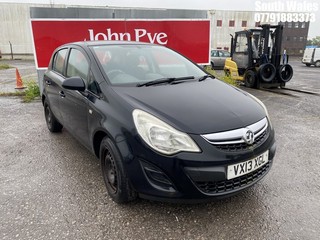 Location: South Wales - 2013 VAUXHALL CORSA EXC-IV AC CDTIEFLEX 5 Door Hatchback REG: VX13XGL, Keys: No, MOT Expiry date: 08/06/2025, 1248 Diesel, 5 Speed Manual Diesel, Former Keepers: 4