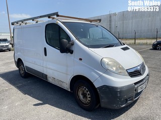 Location: South Wales - 2007 VAUXHALL VIVARO 2700 CDTI SWB Panel Van REG: YA57BGE, Keys: No, MOT Expiry date: 31/10/2025, 1995 Diesel, 6 Speed Manual Diesel, Former Keepers: 4