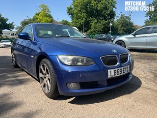 Location: MITCHAM - 2009 BMW 325I SE AUTO COUPE REG: LB59EYZ, 2996cc PETROL, 6 SPEED AUTO PETROL, Former Keepers: 4, Keys: No, MOT: Expiry date09/04/2027