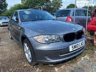 Location: Mitcham - 2010 BMW 116I SPORT 5 Door Hatchback REG: SM10LKD, Keys: No, MOT Expiry date: 06/03/2026, 1995 Petrol, 6 Speed Manual Petrol, Former Keepers: 7
