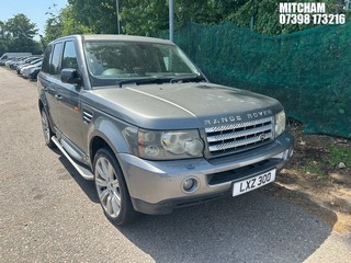 Location: Mitcham - 2008 LAND ROVER RANGE ROVER SP HST TDV8 A Estate REG: LXZ300, Keys: No, MOT Expiry date: 12/02/2026, 3628 Diesel, 6 Speed Auto Diesel, Former Keepers: 13