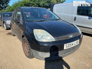 Location: Mitcham - 2004 FORD FIESTA FINESSE 3 Door Hatchback REG: SD54LHX, Keys: No, MOT Expiry date: 01/12/2026, 1242 Petrol, 5 Speed Manual Petrol, Former Keepers: 5
