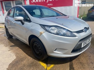 Location: Hull - 2010 FORD FIESTA EDGE 60 5 Door Hatchback REG: SN10GBB, Keys: No, MOT Expiry date: 12/08/2026, 1242 Petrol, 5 Speed Manual Petrol, Former Keepers: 5