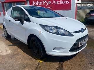 Location: Hull - 2012 FORD FIESTA BASE TDCI Car Derived Van REG: MV62HXZ, Keys: No, MOT Expiry date: 12/09/2025, 1399 Diesel, 5 Speed Manual Diesel, Former Keepers: 2