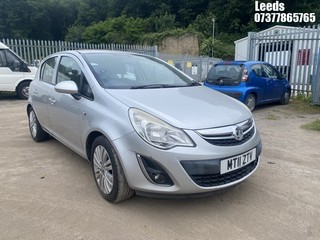 Location: Leeds - 2011 VAUXHALL CORSA EXCITE AC ECOFLEX 5 Door Hatchback REG: MT11ZTV, Keys: No, MOT Expiry date: 05-08-2026, 998 Petrol, 5 Speed Manual Petrol, Former Keepers: 3
