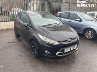 Location: Hayes - 2008 FORD FIESTA TITANIUM 96 3 Door Hatchback REG: OY58LWE, Keys: No, MOT Expiry date: 27/12/2025, 1388 Petrol, 5 Speed Manual Petrol, Former Keepers: 5