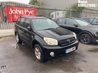 Location: Hayes - 2004 TOYOTA RAV4 XT3 VVTI Estate REG: FX54WWP, Keys: No, MOT Expiry date: 19/05/2025, 1998 Petrol, 5 Speed Manual Petrol, Former Keepers: 2