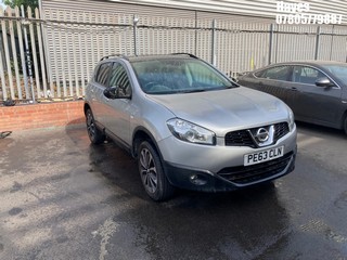 Location: Hayes - 2013 NISSAN QASHQAI 360 5 Door Hatchback REG: PE63CLN, Keys: No, MOT Expiry date: 03/02/2027, 1598 Petrol, 6 Speed Manual Petrol, Former Keepers: 5