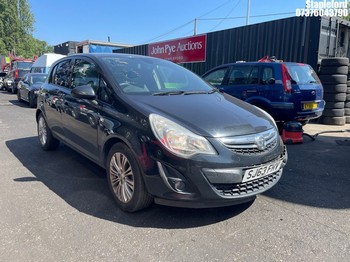 Location: Stapleford - 2013 VAUXHALL CORSA SE 5 Door Hatchback REG: SJ63FHV, Keys: Yes, MOT Expiry date: 01/12/2026, 1229 Petrol, 5 Speed Manual Petrol, Former Keepers: 6