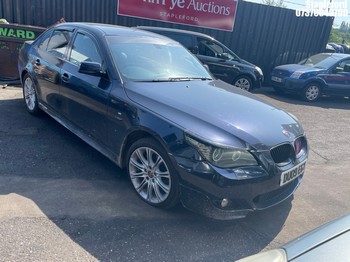 Location: Stapleford - 2009 BMW 520D M SPORT BUS EDIT A 4 Door Saloon REG: DU09EGY, Keys: No, MOT Expiry date: 04/05/2027, 1995 Diesel, 6 Speed Auto Diesel, Former Keepers: 12