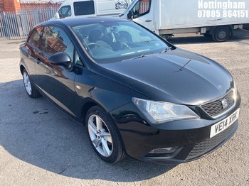 Location: Nottingham - 2014 SEAT IBIZA TOCA 3 DOOR HATCHBACK REG: VE14XRK, 1390cc PETROL, 5 SPEED MANUAL PETROL, Former Keepers: 3, Keys: Yes, MOT Expiry date: 16/10/2026