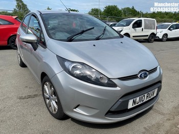 Location: Manchester - 2010 FORD FIESTA ECONETIC TDCI 5 Door Hatchback REG: NJ10RUV, 1560cc Diesel, 5 Speed Manual Diesel, Former Keepers: 8, Keys: No, MOT Expiry date: 21/08/2025