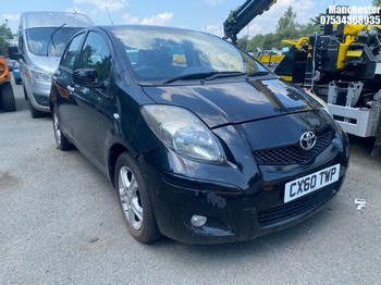 Location: Manchester - 2010 TOYOTA YARIS TR VVT-I 5 Door Hatchback REG: CX60TWP, 1329 Petrol, 6 Speed Manual Petrol, Former Keepers: 7, Keys: No, MOT Expiry date: 20/04/2027