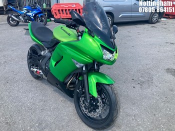 Location: Nottingham - 2009 KAWASAKI EX 650 A8F MOTORCYCLE REG: NU09WHP, 649cc PETROL, MANUAL, Former Keepers: 4, Keys: Yes, MOT Expiry date: 17/12/2021