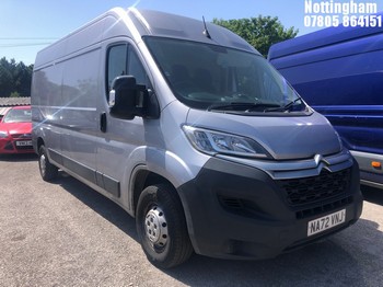 Location: Nottingham - 2022 CITROEN RELAY 35 L3H2 EPRISE BHDI PANEL VAN REG: NA72VNJ, 2179cc DIESEL, 6 SPEED MANUAL DIESEL, Former Keepers: 2, Keys: Yes, MOT Expiry date: 27/10/2026