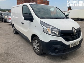 Location: Nottingham - 2015 RENAULT TRAFIC SWB DIESEL SL27DCI 115 BUSINESS VAN Panel Van REG: SB15EZG, 1598cc DIESEL, 6 Speed Manual Diesel, Former Keepers: 1, Keys: Yes, MOT Expiry date: 26/05/2027