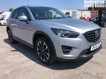 Location: Nottingham - 2016 MAZDA CX-5 SPORT NAV D ESTATE REG: BG16OJE, 2191cc DIESEL, 6 SPEED MANUAL DIESEL, Former Keepers: 2, Keys: Yes, MOT Expiry date: 30/03/2025