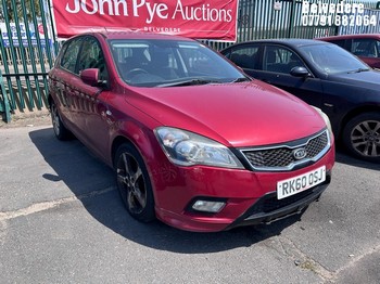 Location: BELVEDERE - 2010 KIA CEED 3 CRDI AUTO 5 Door Hatchback REG: RK60OSJ, 1582cc Diesel, 4 Speed Auto Diesel, Former Keepers: 4, Keys: No, MOT: Expiry date11/12/2026