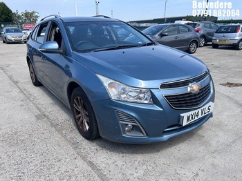 Location: Belvedere - 2014 CHEVROLET CRUZE LT AUTO ESTATE REG: WX14VLS, 1796cc PETROL, 6 SPEED AUTO PETROL, Former Keepers: 2, Keys: Yes, MOT Expiry date: 27/01/2027