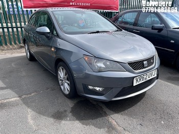 Location: Belvedere - 2012 SEAT IBIZA FR TSI 3 Door Hatchback REG: KR62UVJ, Keys: No, MOT Expiry date: 02/02/2027, 1197 Petrol, 5 Speed Manual Petrol, Former Keepers: 5