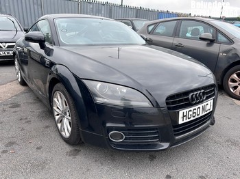 Location: Belvedere - 2010 AUDI TT SPORT TFSI Coupe REG: HG60NCJ, Keys: No, MOT Expiry date: 28/01/2026, 1984 Petrol, 6 Speed Manual Petrol, Former Keepers: 7