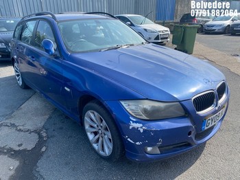 Location: Belvedere - 2009 BMW 320D SE TOURING Estate REG: GY09NJU, Keys: No, MOT Expiry date: 13.09.2019, 1995 Diesel, 6 Speed Manual Diesel, Former Keepers: 2