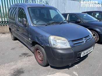 Location: Belvedere - 2008 CITROEN BERLINGO FIRST MPV REG: EK58WYY, Keys: No, MOT Expiry date: 14/04/2026, 1360 Petrol, 5 Speed Manual Petrol, Former Keepers: 5