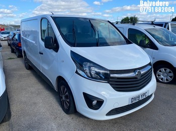 Location: Belvedere - 2019 VAUXHALL VIVARO 2900 SPORTIVE CDTI Panel Van REG: DV19YPC, Keys: No, MOT Expiry date: 25.04.2026, 1598 Diesel, 6 Speed Manual Diesel, Former Keepers: 9