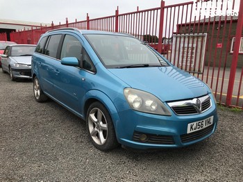 Location: Edinburgh - 2006 VAUXHALL ZAFIRA SRI MPV REG: KJ56VHL, Keys: Yes, MOT Expiry date: 05/03/2026, 1796 Petrol, 5 Speed Manual Petrol, Former Keepers: 8