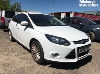 Location: Edinburgh - 2013 FORD FOCUS ZETEC TURBO 5 Door Hatchback REG: MW63TVP, Keys: No, MOT Expiry date: 16/08/2025, 998 Petrol, 5 Speed Manual Petrol, Former Keepers: 3