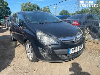Location: Mitcham - 2012 VAUXHALL CORSA SXI AC 5 Door Hatchback REG: DN12HUP, Keys: No, MOT Expiry date: 27/07/2025, 1398 Petrol, 5 Speed Manual Petrol, Former Keepers: 4