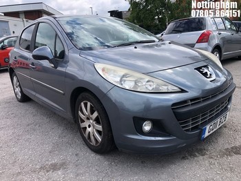 Location: Nottingham - 2011 PEUGEOT 207 SPORTIUM HDI 5 Door Hatchback REG: GD11BZB, Keys: No, MOT Expiry date: 22/05/2025, 1560 Diesel, 5 Speed Manual Diesel, Former Keepers: 7