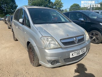 Location: Mitcham - 2007 VAUXHALL MERIVA DESIGN 16V MPV REG: KT56FGU, Keys: No, MOT Expiry date: 05/10/2026, 1796 Petrol, 5 Speed Manual Petrol, Former Keepers: 4
