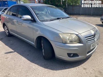 Location: Nottingham - 2007 TOYOTA AVENSIS TSPIRIT D-4D 5 Door Hatchback REG: FE07KZK, Keys: No, MOT Expiry date: 01/04/2026, 2231 Diesel, 6 Speed Manual Diesel, Former Keepers: 5