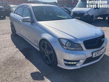 Location: Nottingham - 2013 MERCEDES-BENZ C350 AMG SPORT + CDI BLUE 4 DOOR SALOON REG: GY13AJX, 2987cc DIESEL, 7 SPEED AUTO DIESEL, Former Keepers: 3, Keys: Yes, MOT Expiry date: 12/01/2027