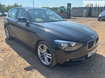 Location: Peterborough - 2014 BMW 116D SPORT 5 DOOR HATCHBACK REG: FV64BVT, 1995cc DIESEL, 6 SPEED MANUAL DIESEL, Former Keepers: 3, Keys: Yes, MOT Expiry date: 26/01/2027