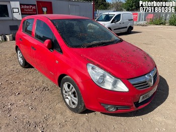 Location: Peterborough - 2010 VAUXHALL CORSA ENERGY ECOFLEX 5 Door Hatchback REG: MM10EUP, Keys: No, MOT Expiry date: 25/10/2026, 998 Petrol, 5 Speed Manual Petrol, Former Keepers: 6