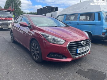 Location: Stapleford - 2015 HYUNDAI I40 SE NAV CRDI BLUE DRIV 4 Door Saloon REG: HK65KUS, Keys: Yes, MOT Expiry date: 13/08/2026, 1685 Diesel, 7 Speed S-Auto Diesel, Former Keepers: 6