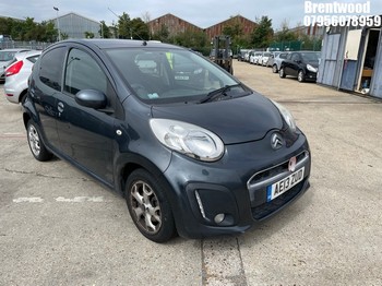 Location: Brentwood - 2013 CITROEN C1 VTR+ 5 Door Hatchback REG: AE13ZUD, Keys: No, MOT Expiry date: 06/04/2027, 998 Petrol, 5 Speed Manual Petrol, Former Keepers: 2