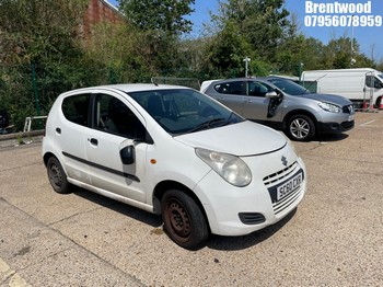 Location: Brentwood - 2011 SUZUKI ALTO CRUZ 5 Door Hatchback REG: SC60CXR, Keys: No, MOT Expiry date: 24.08.2026, 996 Petrol, 5 Speed Manual Petrol, Former Keepers: 10