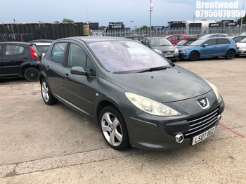 Location: Brentwood - 2007 PEUGEOT 307 SPORT S-A 5 Door Hatchback REG: LS07DGZ, Keys: No, MOT Expiry date: 07/07/2026, 1587 Petrol, 4 Speed Semi Auto Petrol, Former Keepers: 5