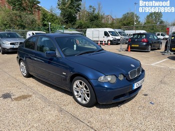 Location: Brentwood - 2004 BMW 316TI SPORT COMPACT 3 Door Hatchback REG: C4ABA, Keys: No, MOT Expiry date: 25.09.2025, 1796 Petrol, 5 Speed Manual Petrol, Former Keepers: 3