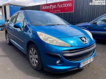 Location: Stapleford - 2008 PEUGEOT 207 S HDI 68 5 Door Hatchback REG: DK58XLY, Keys: Yes, MOT Expiry date: 27/01/2026, 1398 Diesel, 5 Speed Manual Diesel, Former Keepers: 6