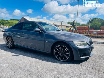 Location: Plymouth - 2009 BMW 325D M SPORT A Coupe REG: YK09SRV, Keys: No, MOT Expiry date: 29/07/2025, 2993 Diesel, 6 Speed Auto Diesel, Former Keepers: 9