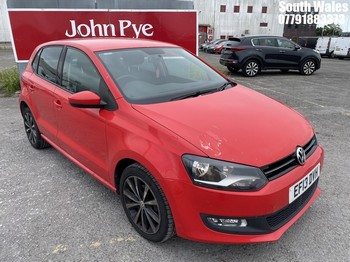 Location: South Wales - 2013 VOLKSWAGEN POLO MATCH 60 5 DOOR HATCHBACK REG: EF13DVH, 1198cc PETROL, 5 SPEED MANUAL PETROL, Former Keepers: 1, Keys: Yes, MOT Expiry date: 30/06/2026